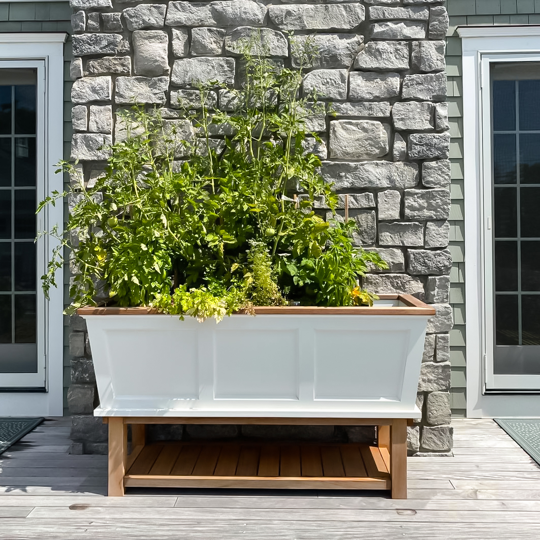 Recessed Shaker Flower Boxes